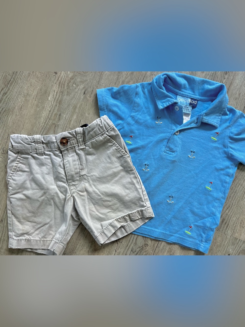 Polo Shirt with Golf Embroidery